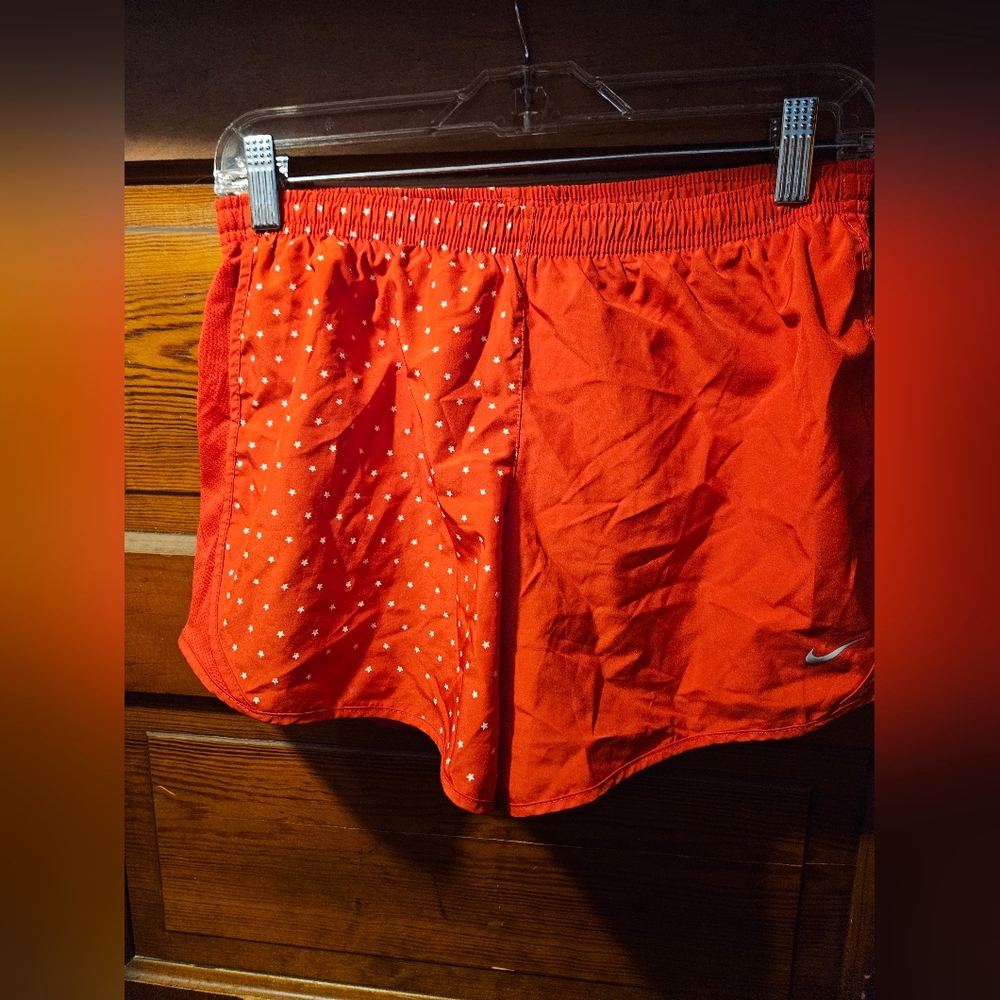 Girl's Nike Bright Red Star Shorts